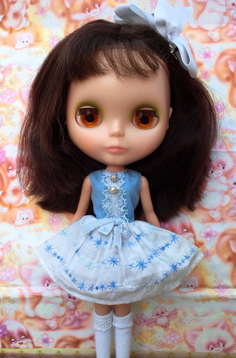Blythe True Vintage Summer Dress 1950-1960's ' Summer Loving ' Free Shipping image 3