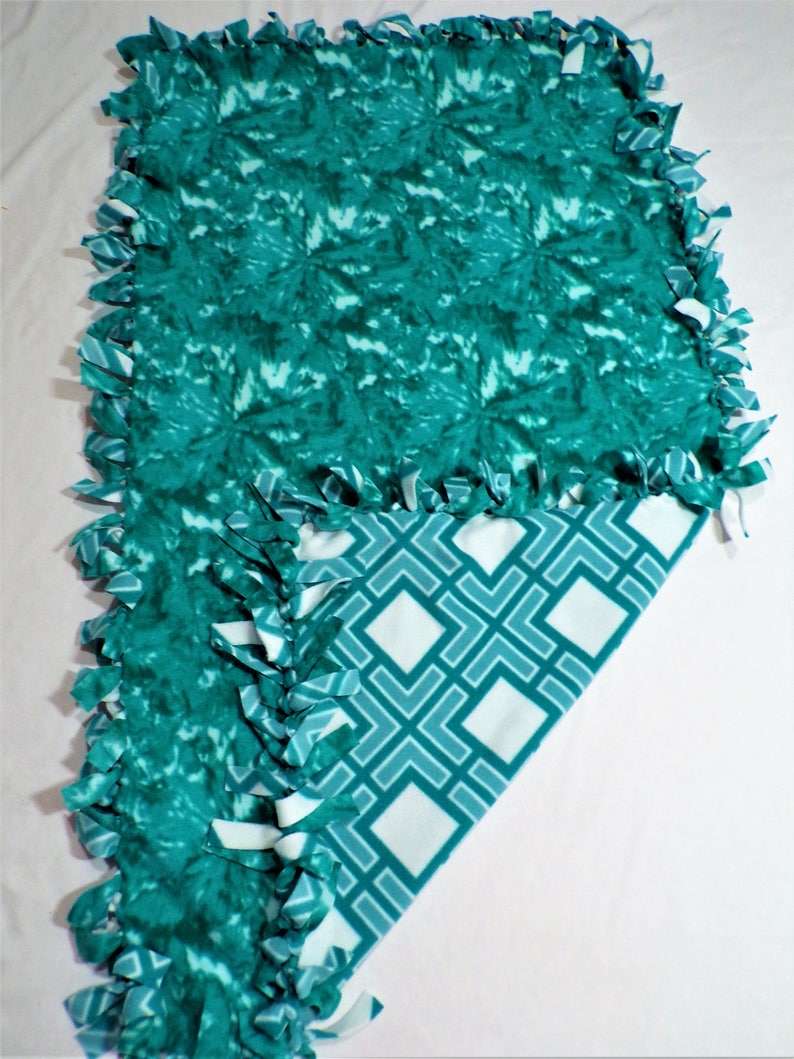 Throw Blanket No Sew Blanket Girls Bedding Fleece Blanket Tie Dye