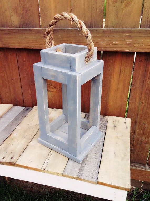 Vintage Tobacco Stick Lanterns Hand Crafted in Our Shop