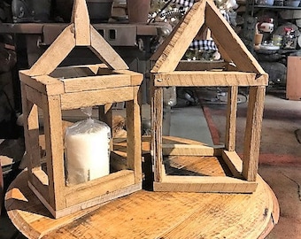 tobacco stick furniture Vintage tobacco stick lanterns hand crafted in our shop. Great for  indoor/outdoor use anytime of the year