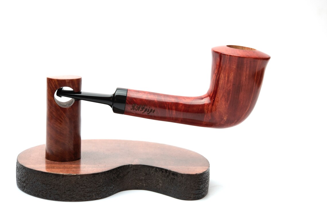 Briar Tobacco Smoking Pipe Straight Dublin Shape Smooth Bowl Etsy