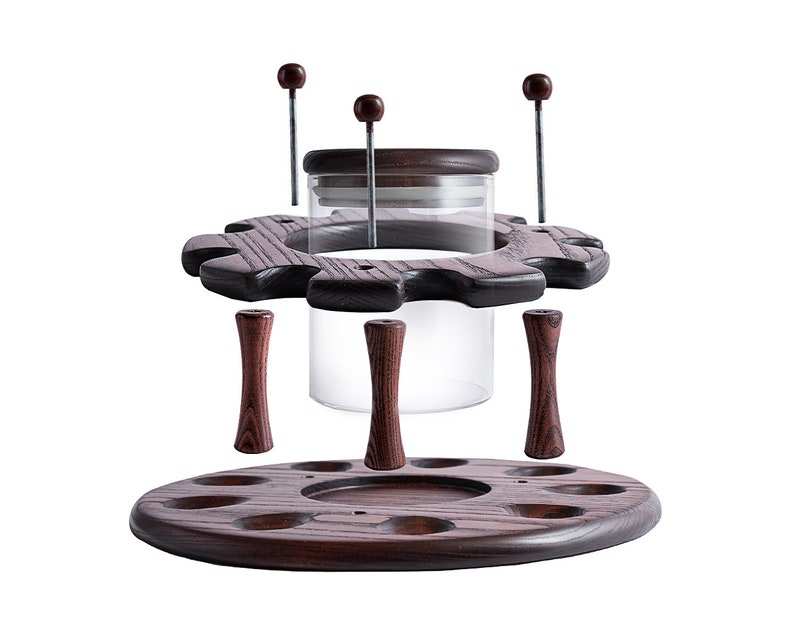 Smoking Pipe Stand and Tobacco Jar Tobacco Pipe Rack Old Etsy