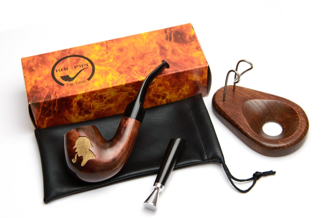 Sherlock Holmes Tobacco Pipe Pipa de madera para fumar Etsy
