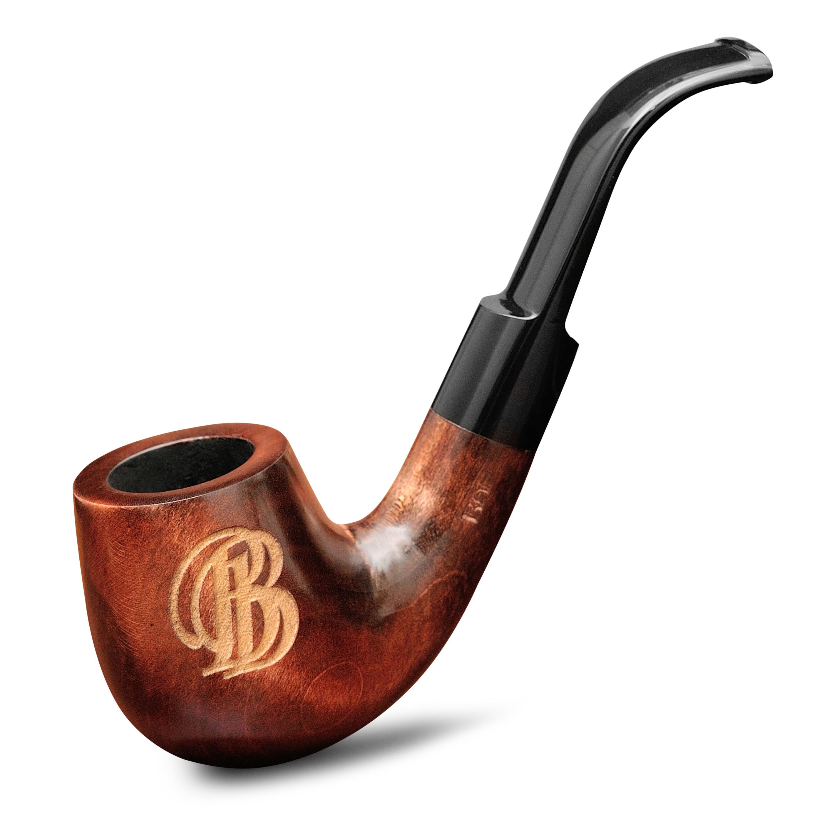 タバコパイプ 曲げ木 手作り シャーロックホームズ風 喫煙パイプ