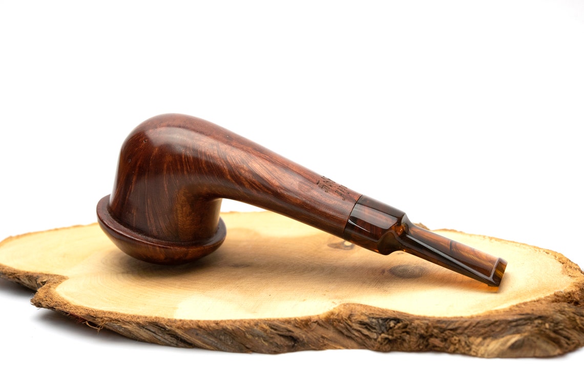 Eskimo briar pipe Yeti shape tobacco smoking pipe smooth Etsy