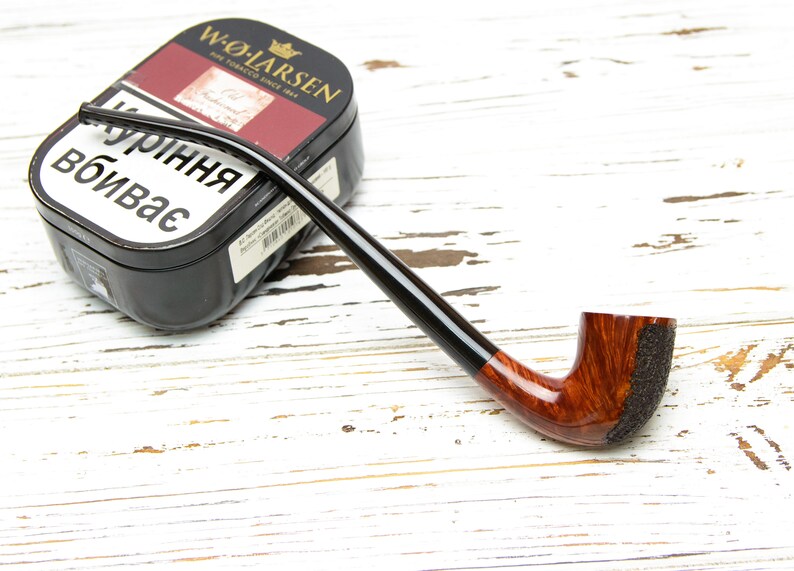 Churchwarden Pipe Briar Briar Tobacco Pipe Gandalf Smoking Pipe Long Stemmed Pipes for Smoking