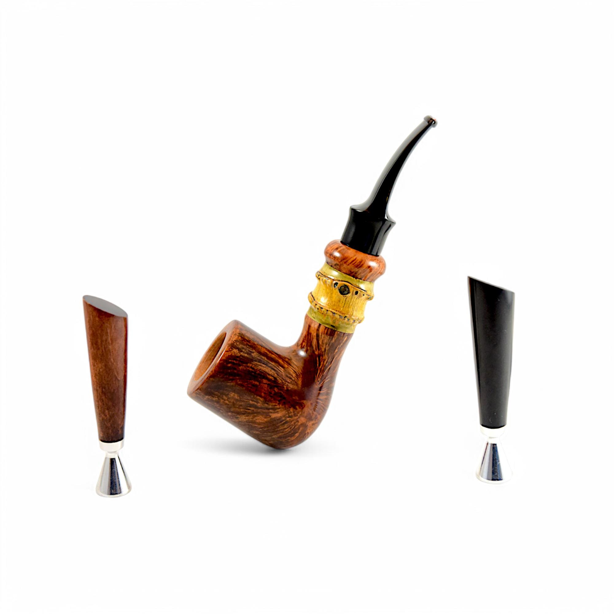 tobacco pipe gift set Prime Damascus Steel Handmade Pipe & Ashtray Set | Tobacco Pipe | Brass Pipe |gift for Dad | Anniversary Gift, Wedding Gift tobacco pipe gift set Prime Damascus Steel Handmade Pipe & Ashtray Set | Tobacco Pipe | Brass Pipe |gift for Dad | Anniversary Gift, Wedding Gift