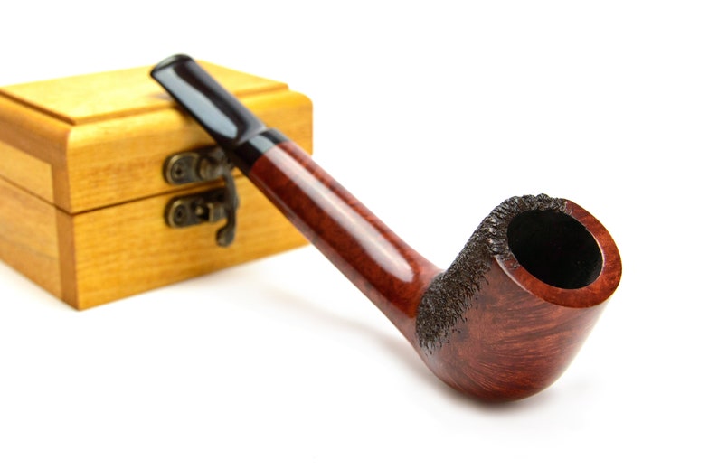 Briar pipe Canadian shape Classic tobacco pipe briar wood Etsy