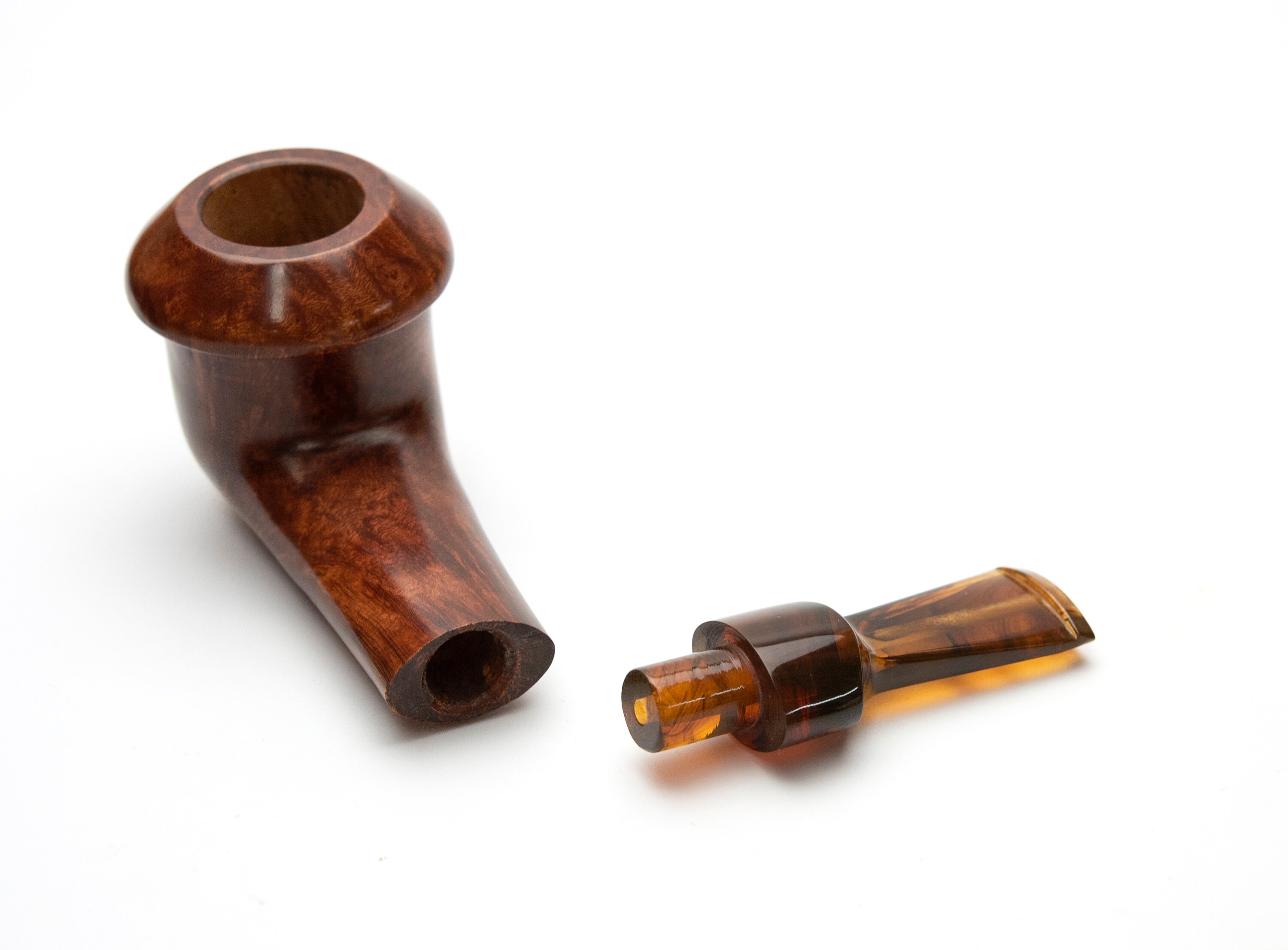 Eskimo briar pipe Yeti shape tobacco smoking pipe smooth Etsy