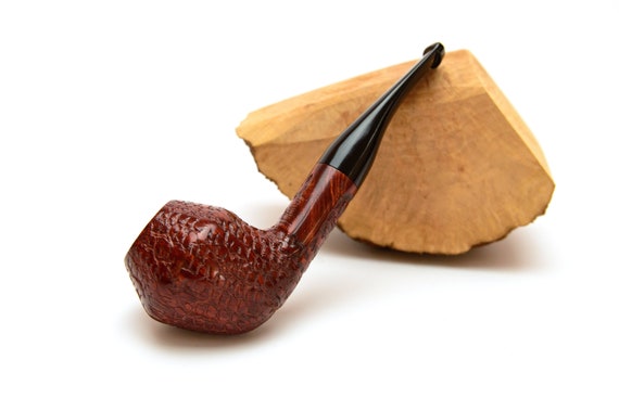 Bulldog Briar Pipe Rustic Briar Tobacco Pipe Briar Smoking Pipe