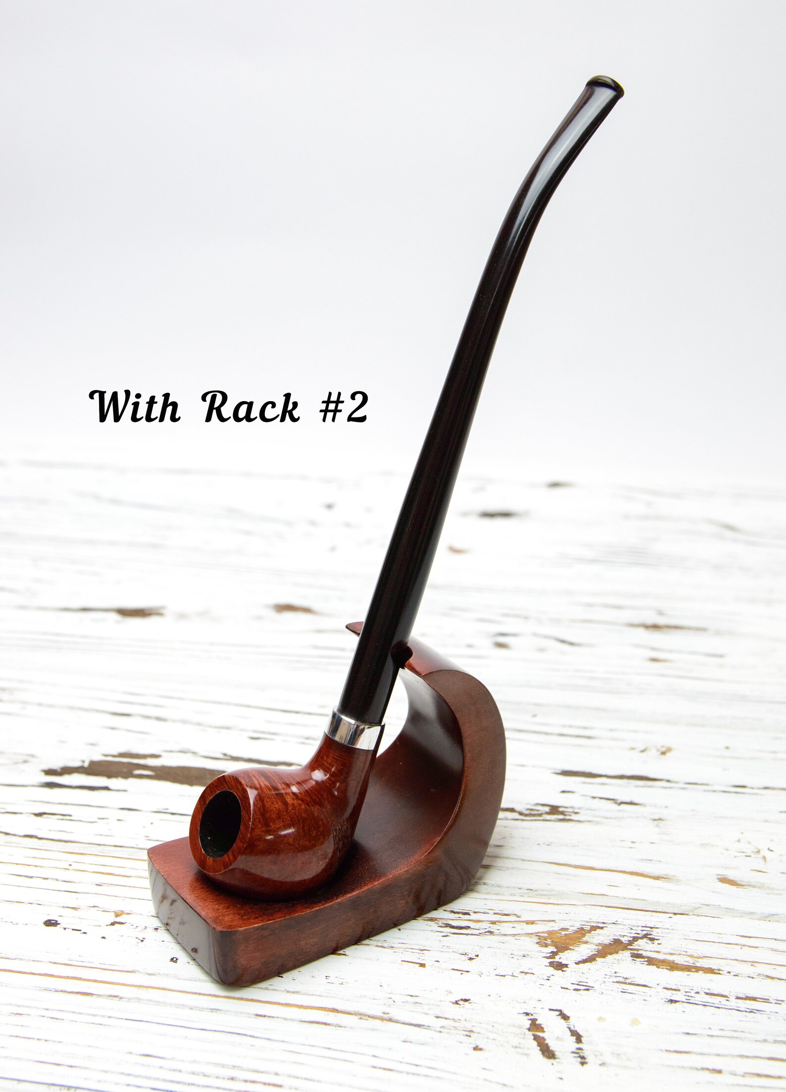 Briar pipe for smoking tobacco Churchwarden long stem Etsy