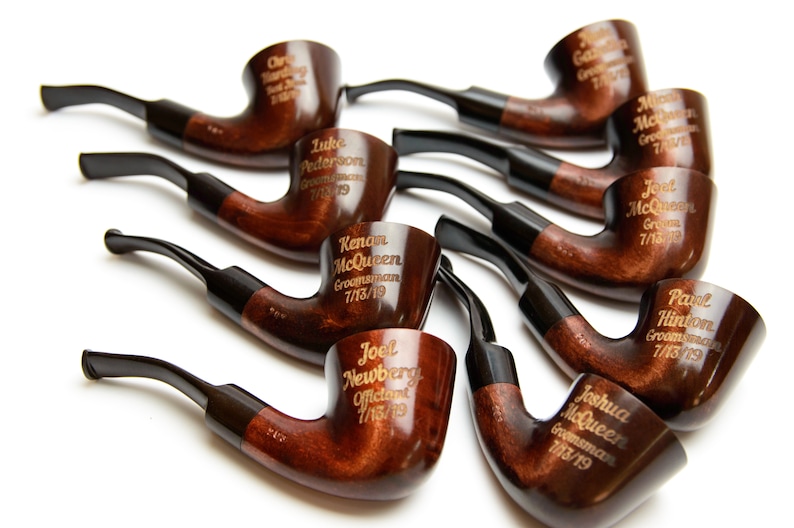 Personalised Tobacco Pipe Custom Engraved Smoking Pipe Etsy