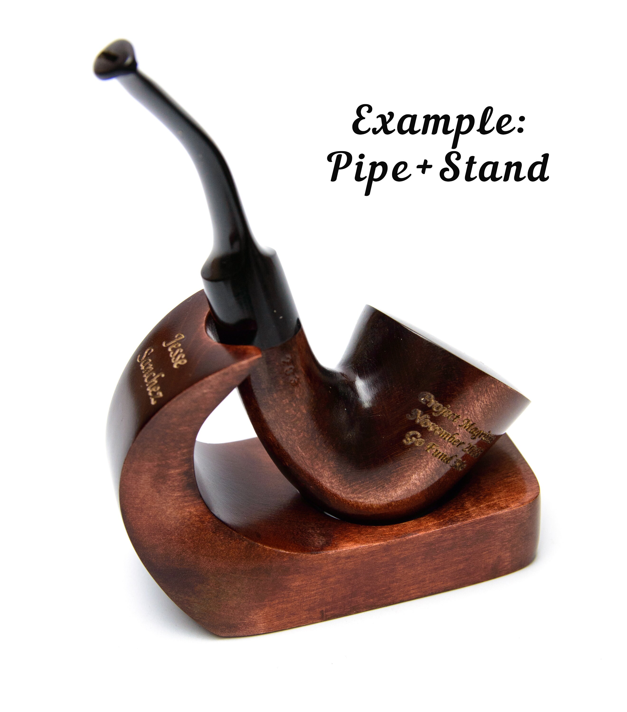 EXTRA LONG Hand Carved Smoking Pipe 22 Wooden Pipe Tobacco pipe Eagle