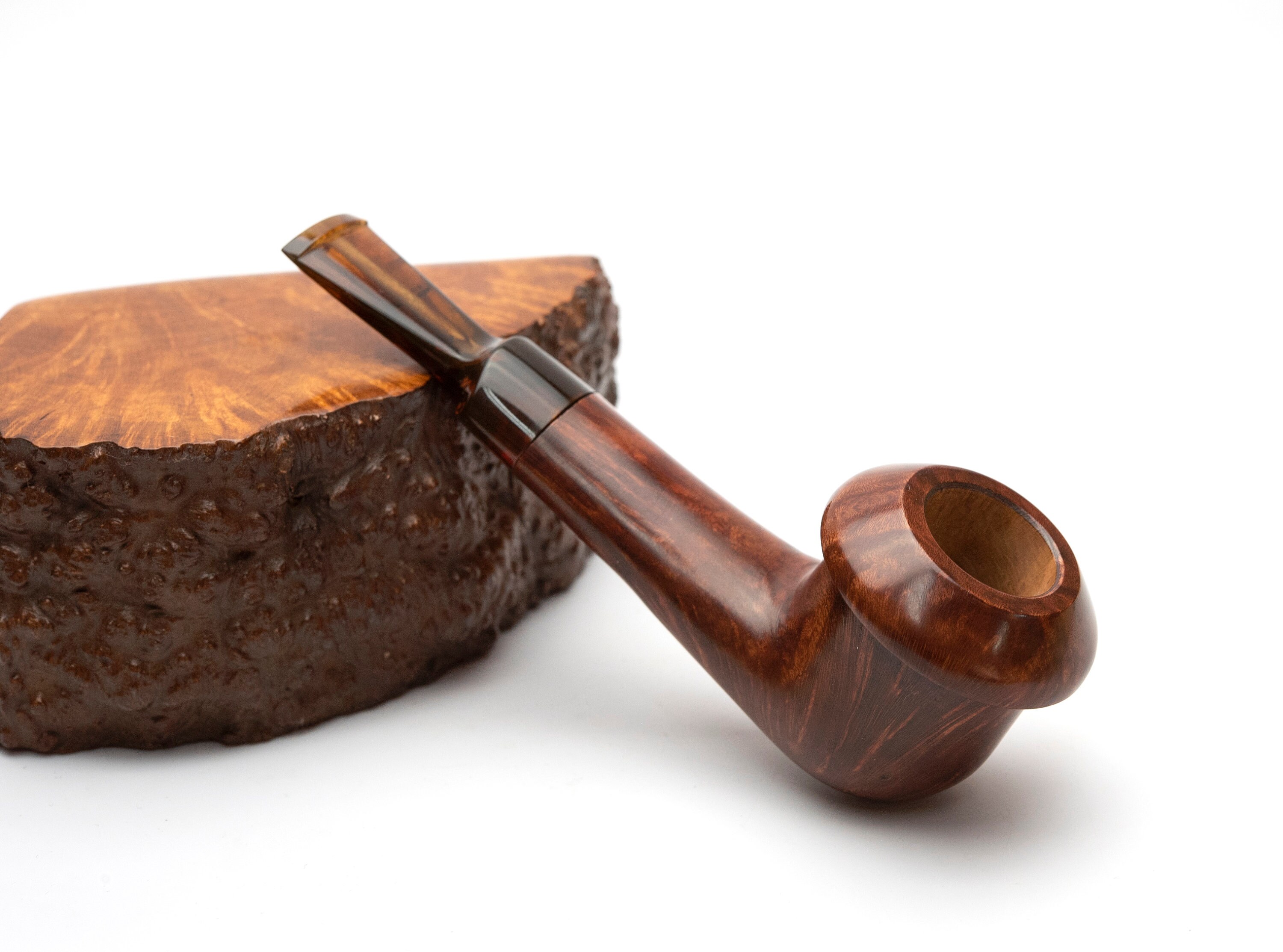 Eskimo briar pipe Yeti shape tobacco smoking pipe smooth Etsy