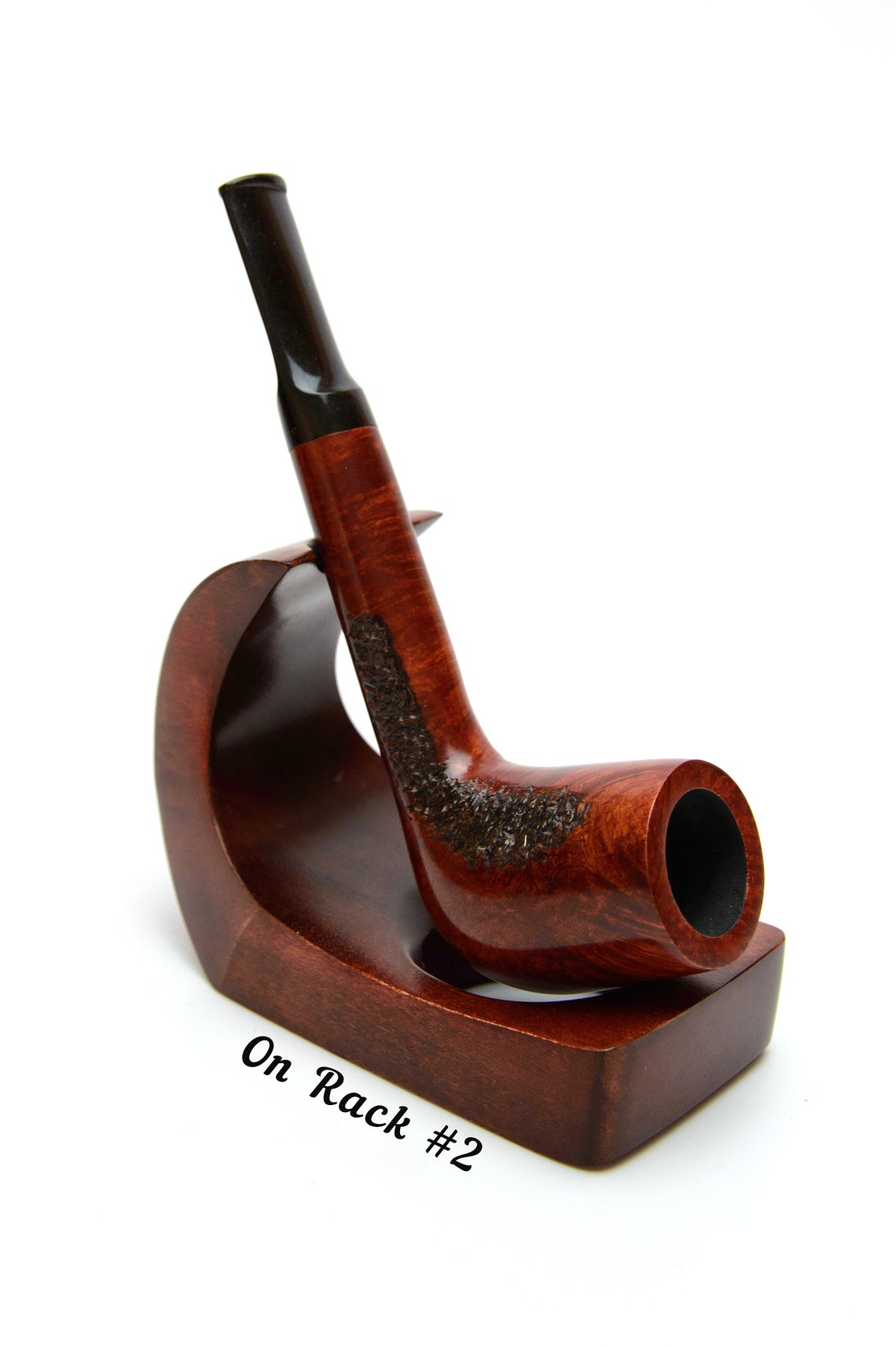 Canadian briar tobacco pipe Classic straight rustic smoking Etsy