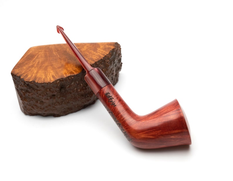 Briar pipe straight Dublin shape Briar tobacco smoking pipe Etsy