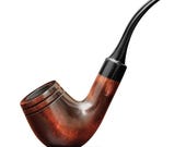 喫煙パイプ KAF232 ワトソンスタイル 洋梨材製ハンドメイド