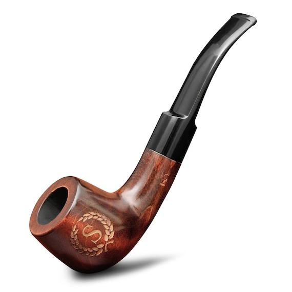 Smoking Pipe Wooden for Tobacco With Custom Engraved Name or Logo