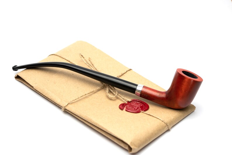 Long Tobacco pipe Gandalf Pipe tree of Gondor Smoking pipe Long stem LOTR Pipe Lord of the Rings Pipe Hobbit Pipe Wooden pipe