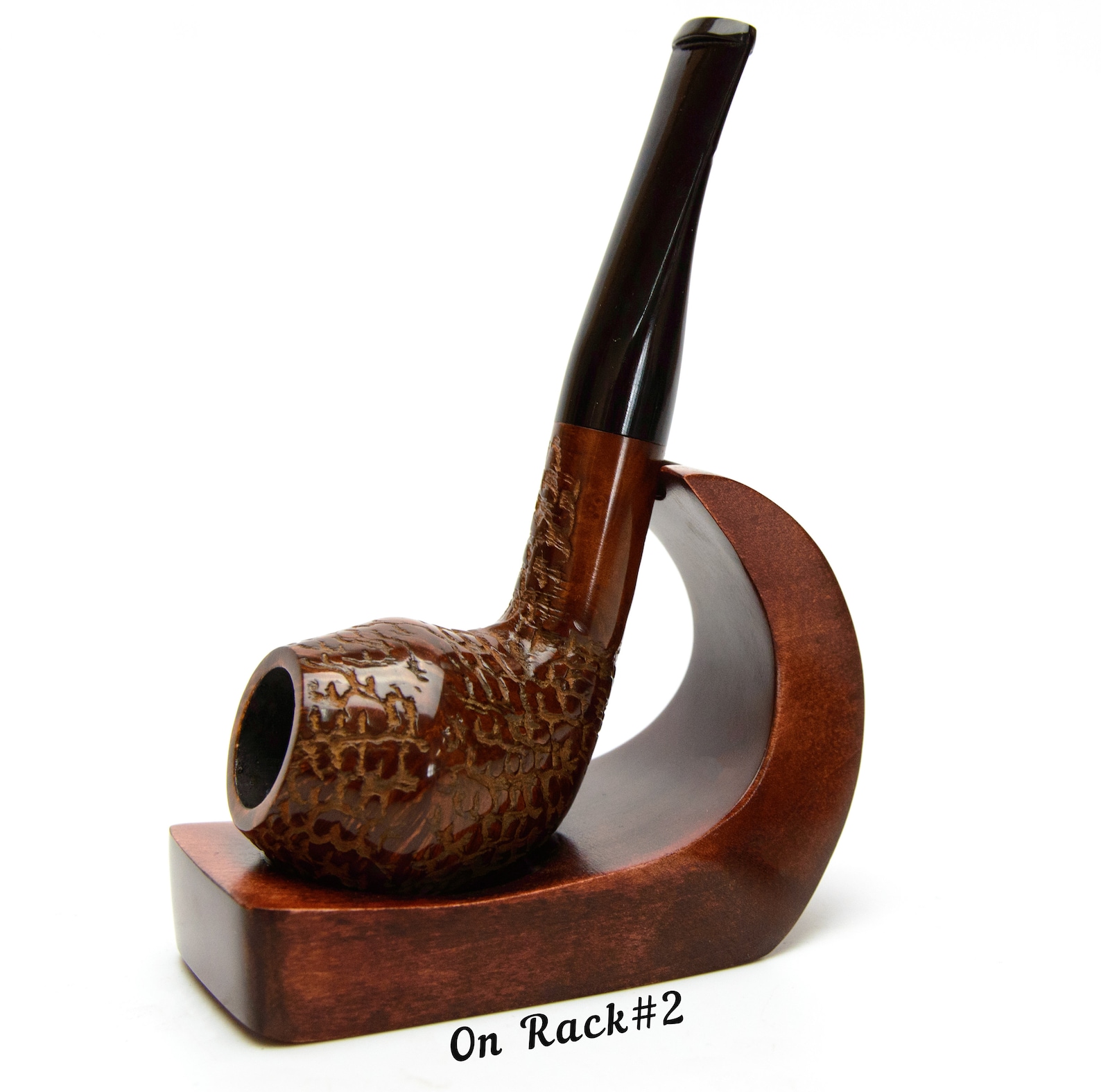 Briar Tobacco Pipe Rusticated Bulldog Pipe Smoking Pipe Etsy
