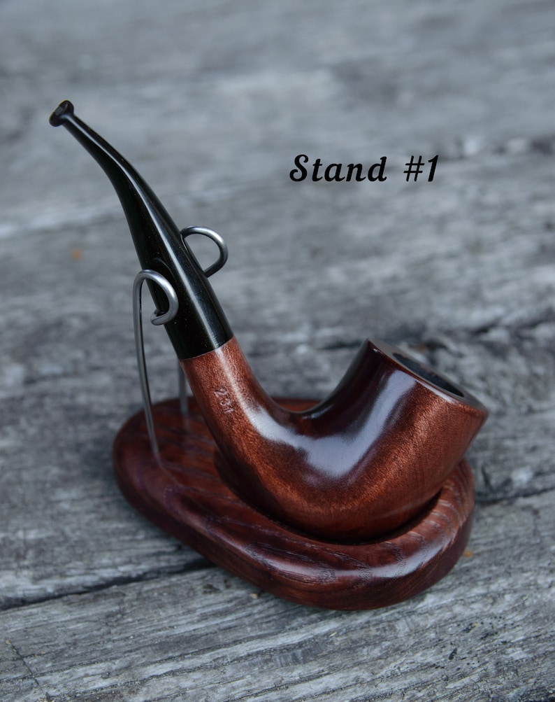 Tobacco pipe KAF231 Wooden pipe Sherlock Holmes pipe Etsy