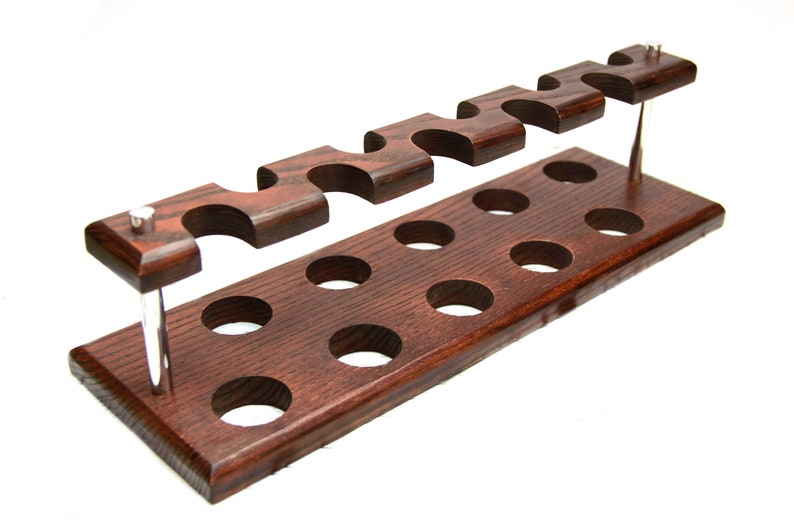 Tobacco Pipe Stand for 10 Smoking pipes Wooden Smoking Pipe Etsy