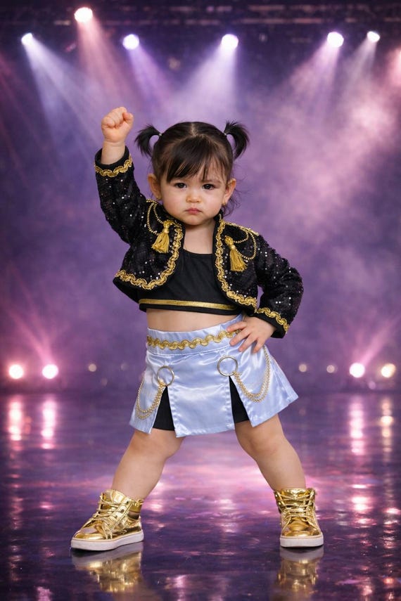 kpop demon hunters birthday dress Littlezoey Kpop Demon Hunter Outfit, Birthday Outfit