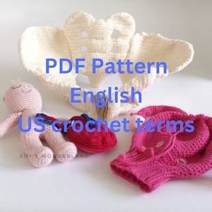 Crochet Patterns set - teaching aid for doulas, midwives