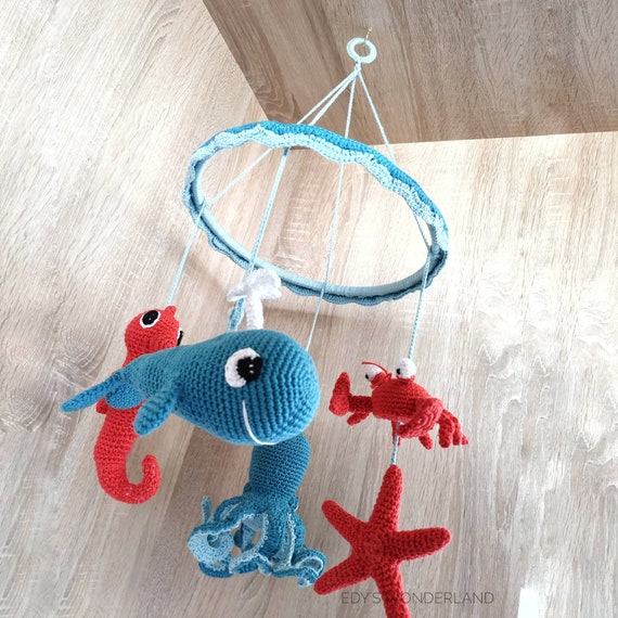 sea life baby mobile
