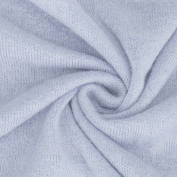 Baby Blue, Soft Jersey, Knit Purl Brushed Fabric, Baby Photography Backdrop, Quality Fabric/Material, Sewing/Crafts, Neotrims Textiles