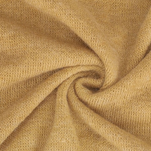 Light Ochre, Soft Jersey, Knit Purl Brushed Fabric, Baby Photography Backdrop, Quality Fabric/Material, Sewing/Crafts, Neotrims Textiles