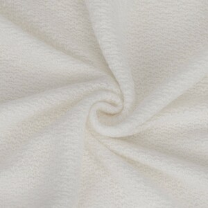 White jersey clearance fabric
