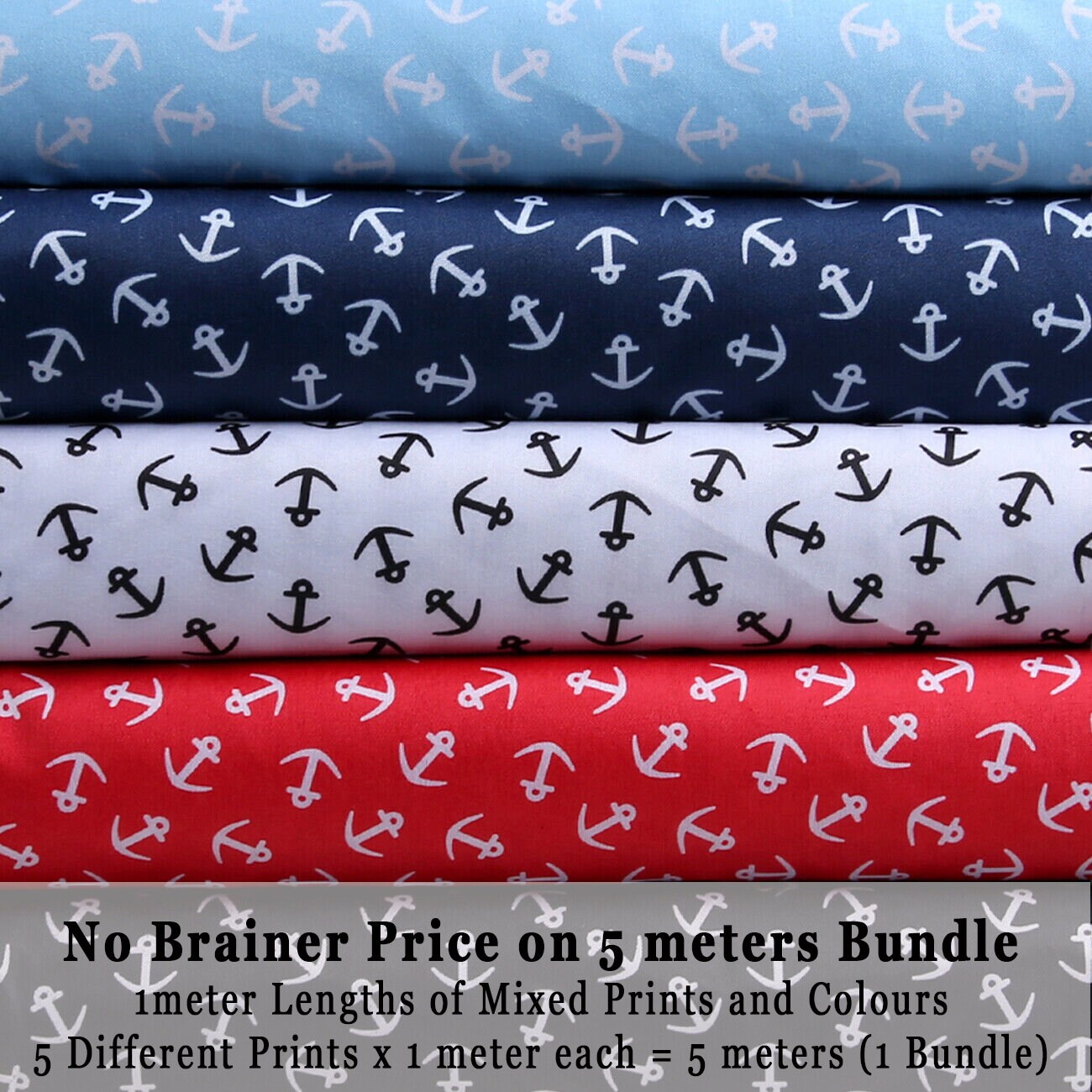 Tela náutica de ancla con estampado vintage, material tejido artesanal  cortado a medida o sin complicaciones, paquete de 5 m de estilos  combinados, decoración del hogar, disfraces - Etsy México, image size:1300x1300