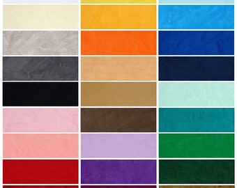 Velour Polar Fleece Anti Pill Quality Stretch Fabric,29 Colors,Soft Feel,Neotrims