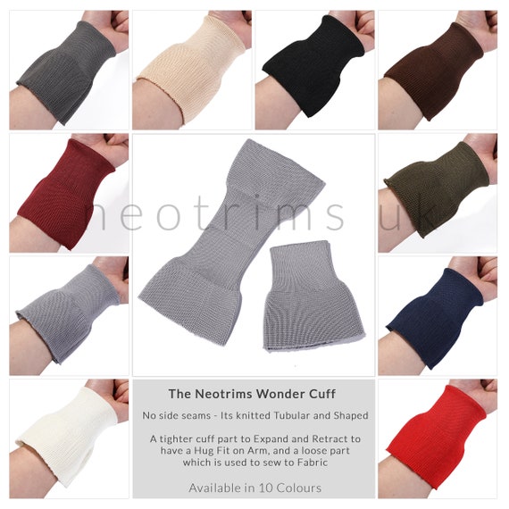 Knit cuff fabric discount