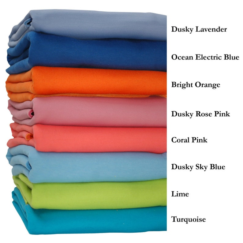 Crafts /& Sewing Neotrims Textiles Wholesale Red Sweatshirt Fleece Fabric School Colours Hoodies and Jersey Brushed Material