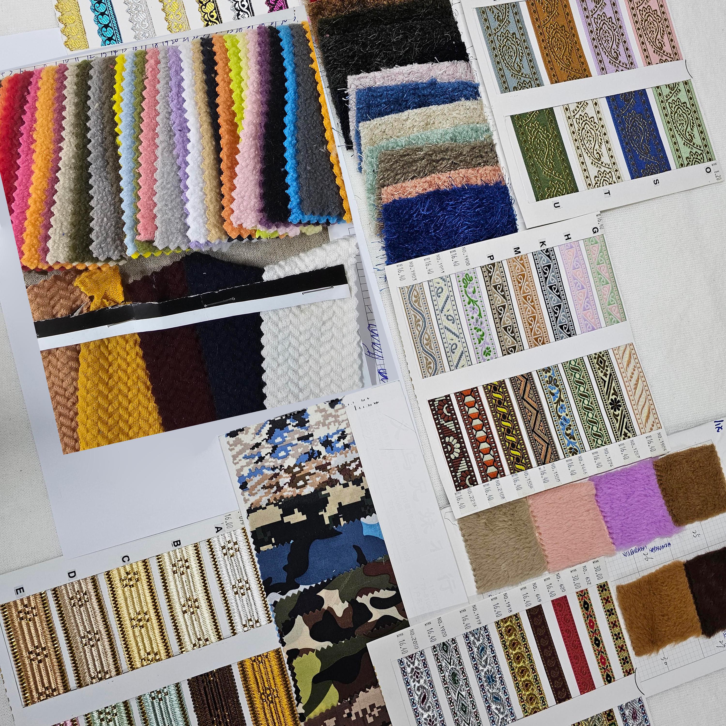 Fabric Swatches for Making Fashion Design Textile Color Prediction Book ...