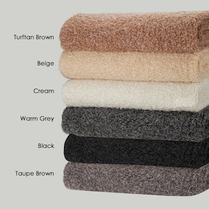 Pile Fabric Soft Sheep Wool Fleece 6 Natural Colours - Etsy UK