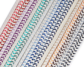 8mm Thick Flat Elastic Shock Cord,3 Yards,Very Strong Bungee Rope,Quality Fabric and Material,Sewing and Crafts,Neotrims Textiles,Apparel