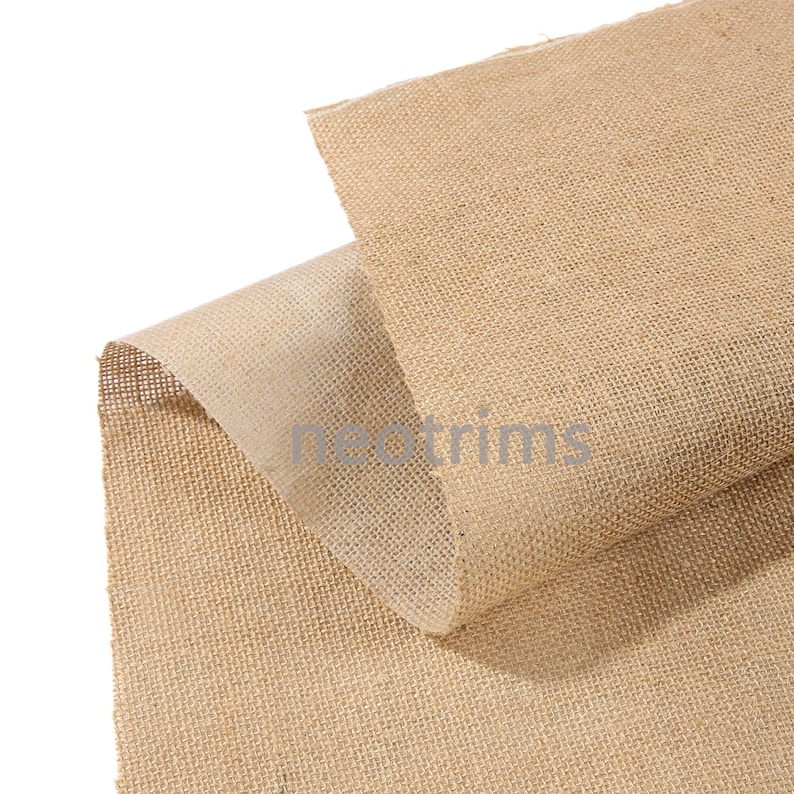 Widest Width on market.10.5 Oz,290GSM Weight. Hessian Fabric Laminated Material Natural Jute Burlap with Waterproof Coating.162cms,60wide