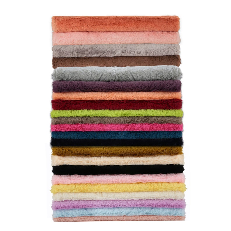 Pastel Grey Luxury Cuddle Fleece Fabric