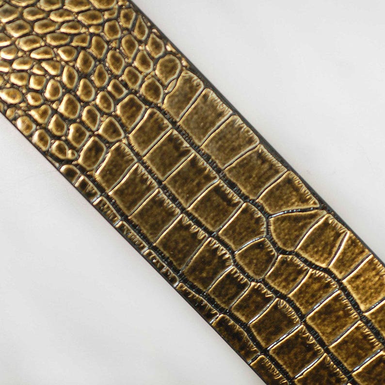 6.5cm Wide Luxurious Faux Leather PU Snake Skin Strap Trimming, Belts, Strap, Quality Fabric & Material, Sewing and Craft, Neotrims Textiles image 3