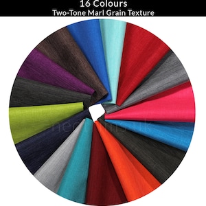 Waterproof Canvas Fabric,Two Tone Marl,19 Colours for Upholstery,Beanbags,Covering Home,Garden.600 Denier Thick Heavy Duty. Sample 10x10cm