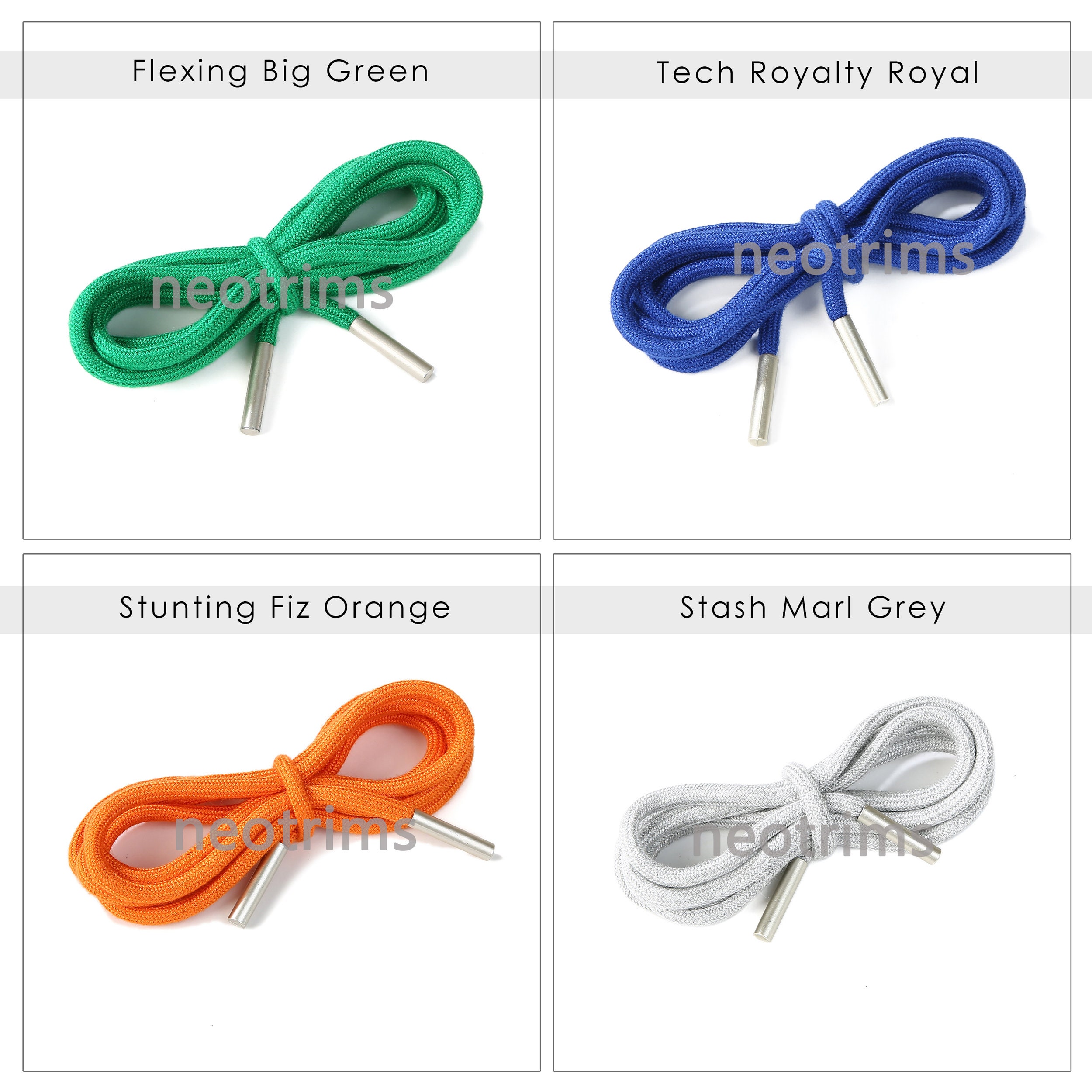 Drawstring Hoodie Cord and Shoe Laces,6mm Round With Light Drawstring Hoodie Cord and Shoe Laces,6mm Round With Light