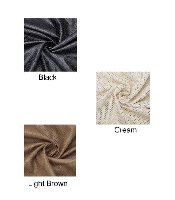 Neotrims Faux Leather PU PVC Aertex Style Eyelet Fabric Water | Etsy UK