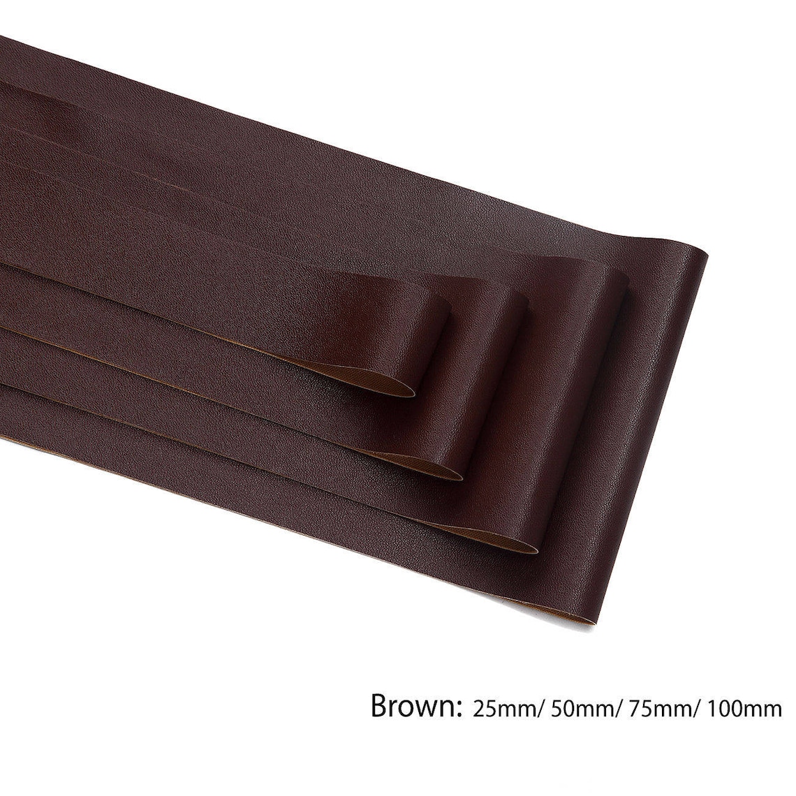 PU Faux Imitation Leather Cut Binding Flat Tape Trimming Etsy