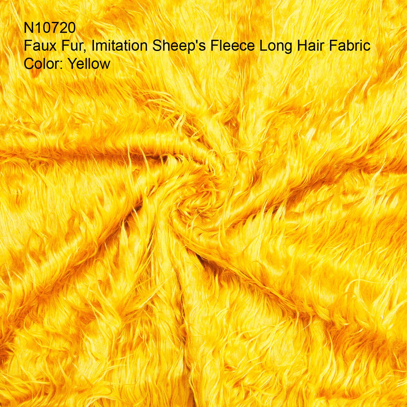 Yellow Faux Fur Fabric Furry Sheep Wool Photography Fat Etsy