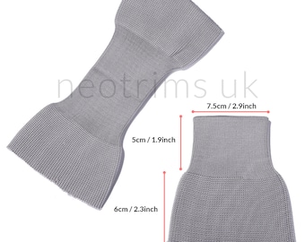 Bordure En Tricot Côtelé Poignet En Tissu Poignet Tubulaire & Bord-côte Assorti à La Taille.Simple Ou Combiné à Couper,Poignets, Ourlet Et Bande De Cou. Purple 1xPair Cuffs + 1xWaistband