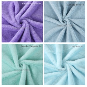 Faux Fur Fabric Furry Material,10mm Pile Plush Soft Cuddly Luxury ...