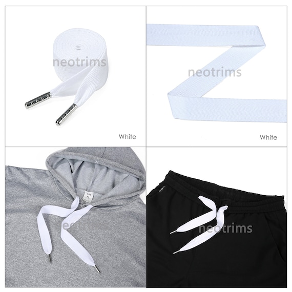 Flat Cotton Drawstring Cord,hoodie Joggers Drawcord String